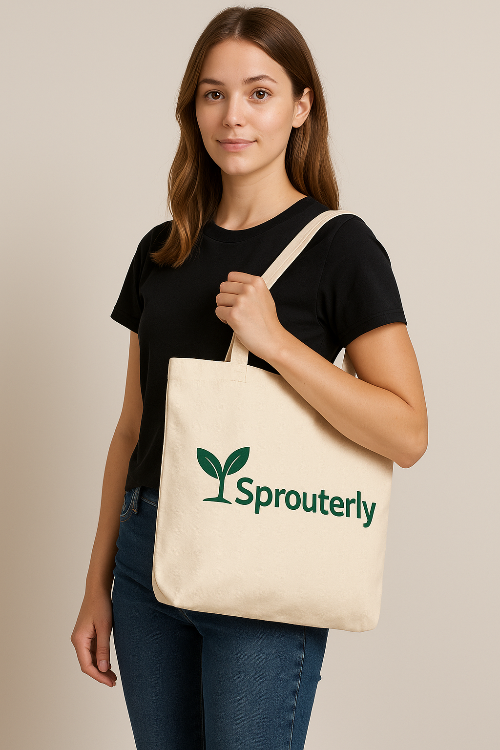 Sprouterly tote bag